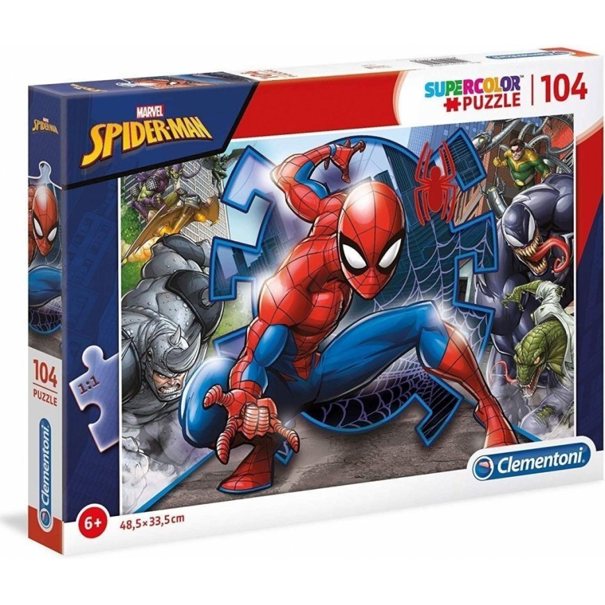 Clementoni Spider-Man Puzle 104 pcs Komiksi