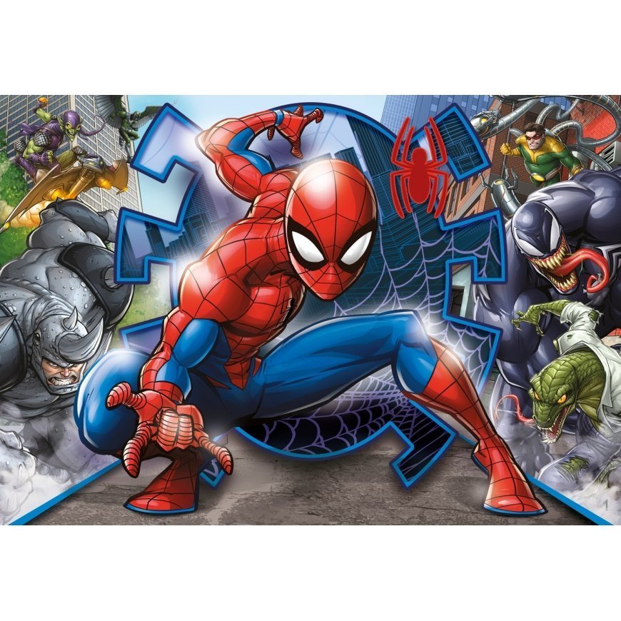 Clementoni Spider-Man Kuviopalapeli 104 kpl Sarjakuvat – 2