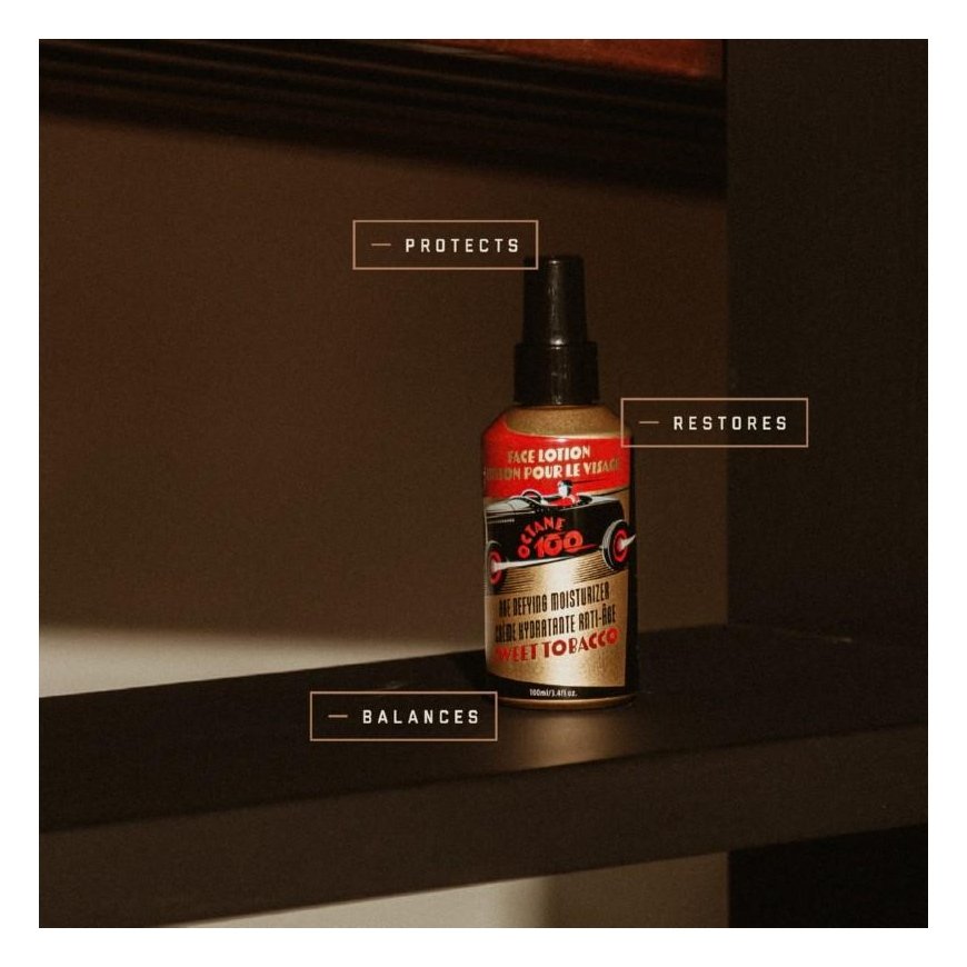 18.21 Man Made Octane 100 Face Lotion Sweet Tobacco moisturizing face lotion for men, 60 ml – 2
