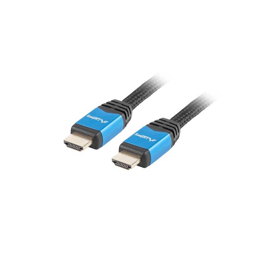 Lanberg CA-HDMI-20CU-0010-BL HDMI kabelis 1 m