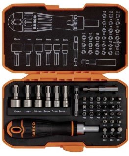 Bit set Bahco 59/S36BCR 36 pcs.