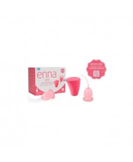 Enna Cycle Menstrual Cup L Size 2 Cup Sterilizer