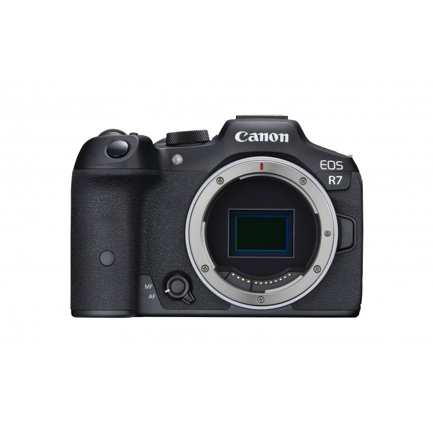 Canon EOS R7 + EF- R MILC-runko 32,5 MP CMOS 6960 x 4640 pikseliä Musta – 2