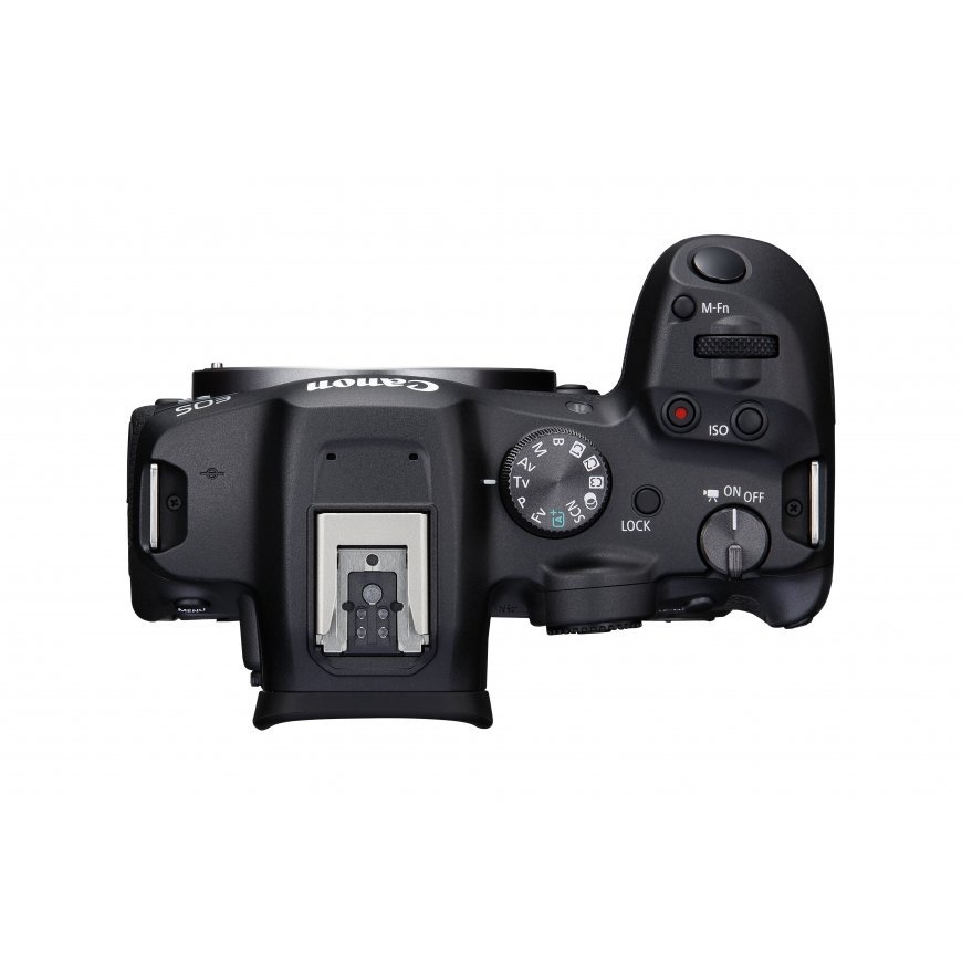 Canon EOS R7 + EF- R MILC-kere 32,5 MP CMOS 6960 x 4640 pikslit Must – 3