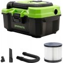 Sauso-drėgno valymo siurblys Greenworks G24WDVK4 24 V 1x4,0 Ah akum. Sauso-drėgno valymo siurblys Greenworks G24WDVK4 24 V 1x4,0 Ah akum.