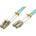 Optinis Patchcord Multi režimas (50/125), LC-LC / 15m, mėlynai žalias, ekonomiškas Optinis Patchcord Multi režimas (50/125), LC-LC / 15m, mėlynai žalias, ekonomiškas