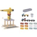 Tooky Toys TOOKY TOY Dźwig Portowy Drewniany Set