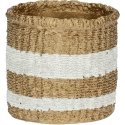 Rituali Domestici Rustykalna osłonka na doniczkę Pueblo - Kreminis, 14.5 cm Rituali Domestici Rustykalna osłonka na doniczkę Pueblo - Kreminis, 14.5 cm