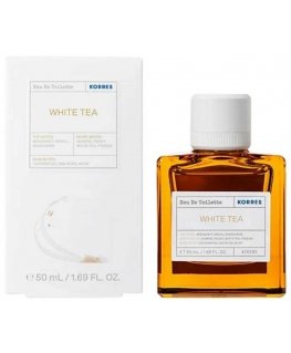 Korres White Tea EDT eau de toilette for women, 50 ml