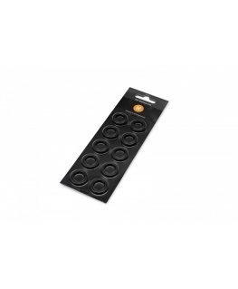 EK Water Blocks EK-Quantum Torque Color Ring 10-Pack STC 12/16 Фиксирующее кольцо для крутящего момента Черный 1/4" 10 шт