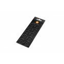 EK Water Blocks EK-Quantum Torque Color Ring 10-Pack STC 12/16 Torque fixing ring Black 1/4" 10 pc(s