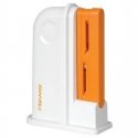 Fiskars 1020499 knife sharpener Pull through knife sharpener Orange, White Fiskars 1020499 knife sharpener Pull through knife sharpener Orange, White