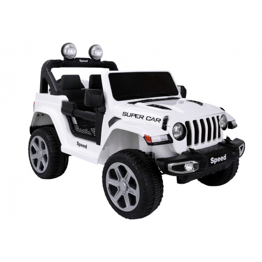 Lean Cars Battery car FT-938 White 4x4