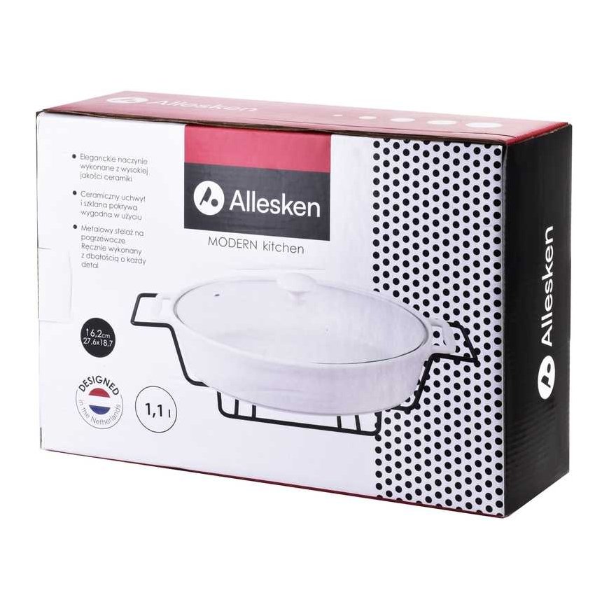 Allesken MODERN KITCHEN Naczynie su podgrzewaczem 1.1L 2x18.7xh6.2cm – 3
