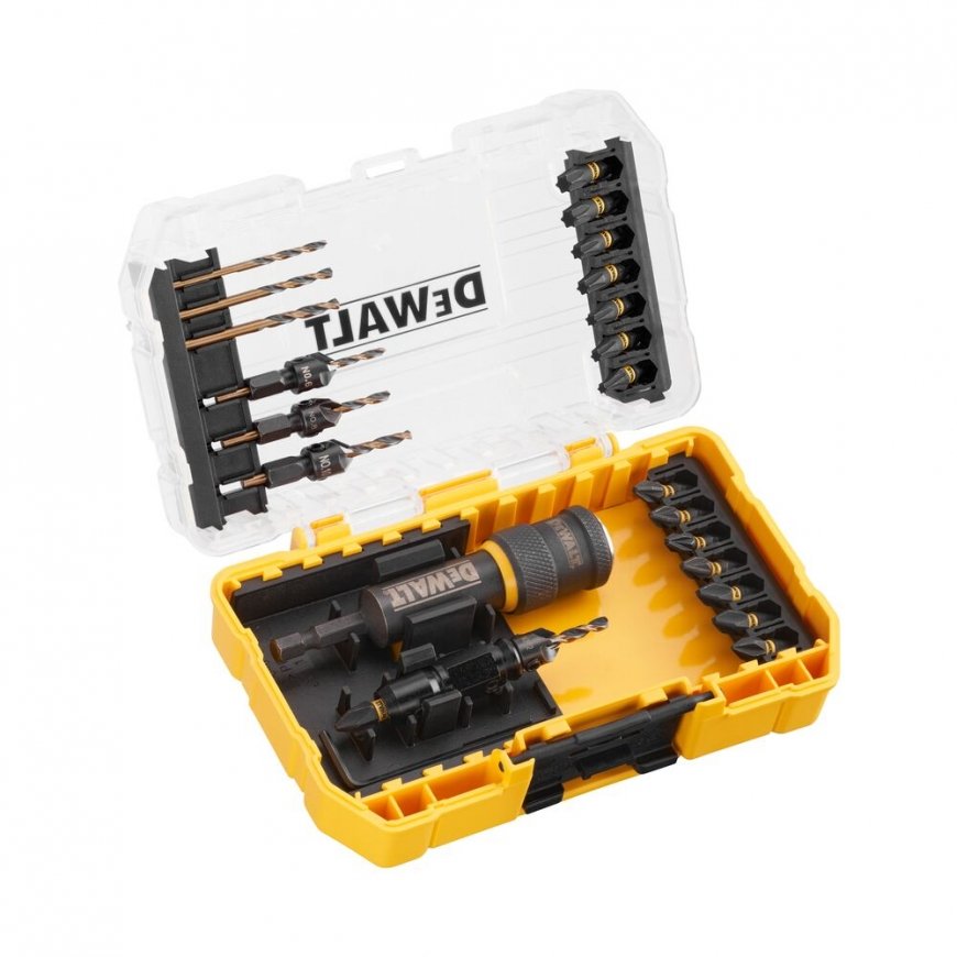 DEWALT Set of drills I BITÓW 22cz. "OBRÓĆ I PRACUJ" – 2