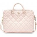 Guess Krepšys GUCB15ZPSQSSGP 16" rožinė/pink Quilted 4G Guess Krepšys GUCB15ZPSQSSGP 16" rožinė/pink Quilted 4G
