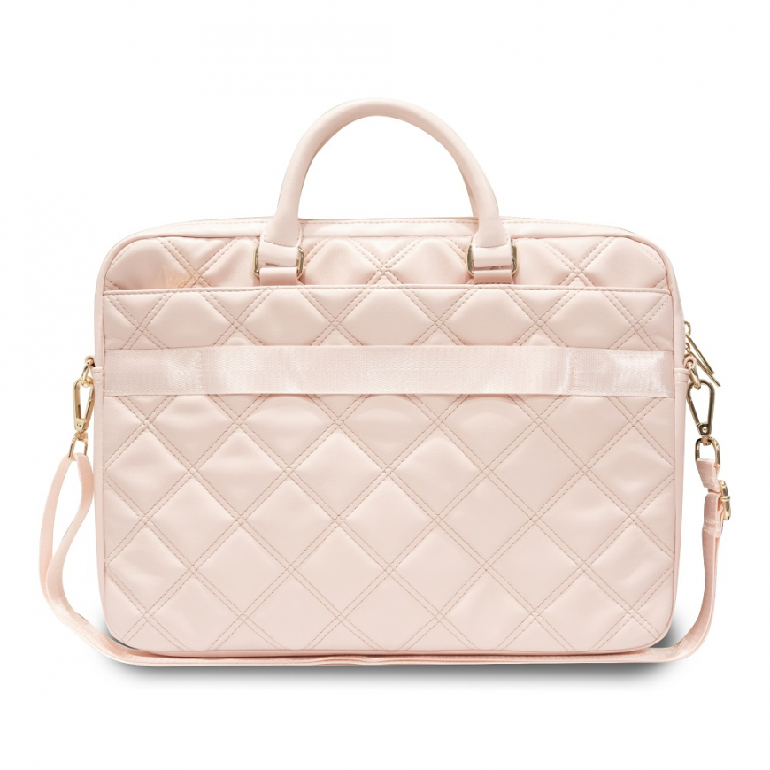 Guess Krepšys GUCB15ZPSQSSGP 16" rožinė/pink Quilted 4G – 2