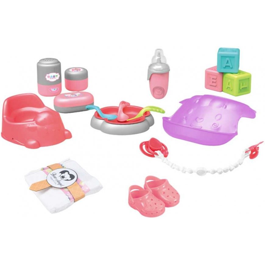 WOOPIE ROYAL Lėlės auklės rinkinys su priedais 19 el. – 3