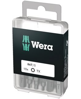 Wera 867/1 DIY SiS suktuvo antgalis 10 vnt