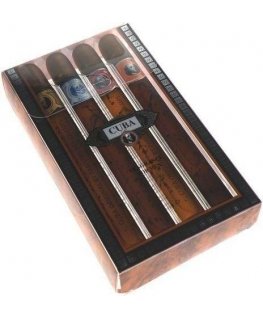 Cuba Classic EDT set for men (EDT 35ml Yellow + EDT 35ml Blue + EDT 35ml Red + EDT 35ml Orange)