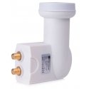 Opticum Robust Twin palydovinis keitiklis (LNB) 10,7 - 12,75 GHz Balta Opticum Robust Twin palydovinis keitiklis (LNB) 10,7 - 12,75 GHz Balta