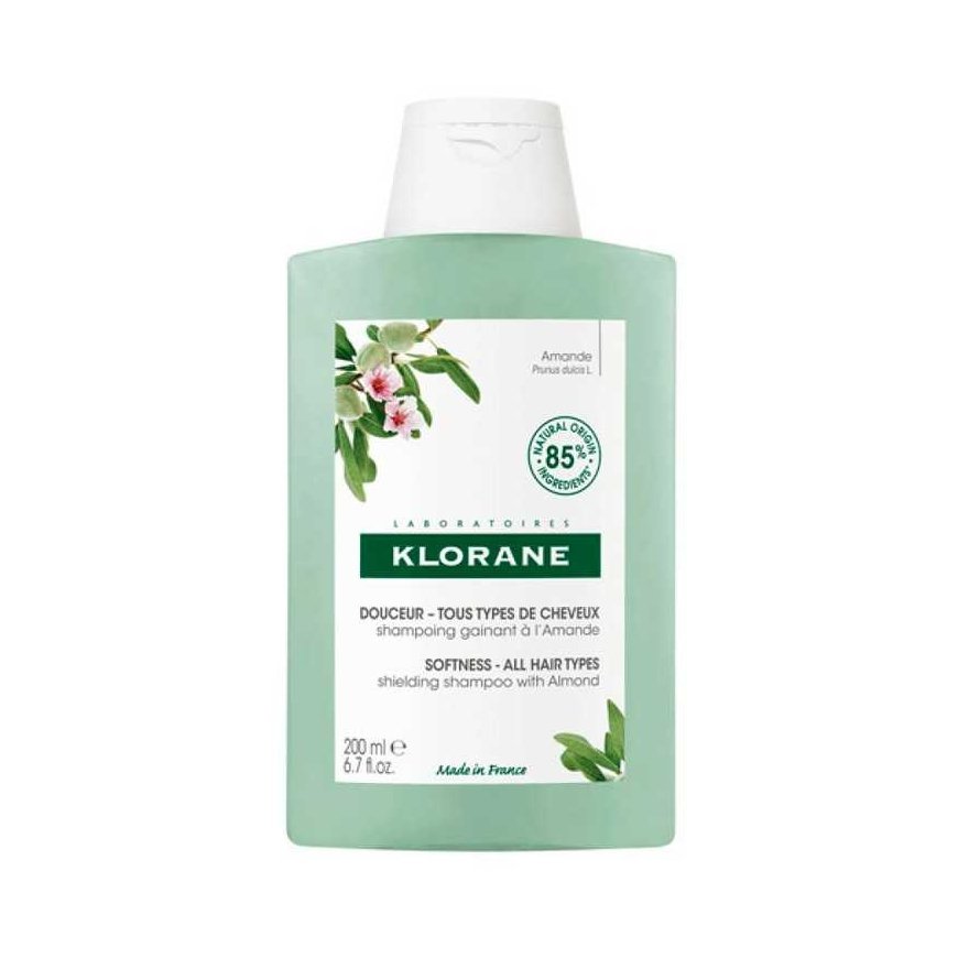 Klorane Almond Milk Shampoo, 200 ml