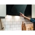 Gorenje WHI6SYB Tvirtinamas prie sienos Juoda 650 m³/h B Gorenje WHI6SYB Tvirtinamas prie sienos Juoda 650 m³/h B
