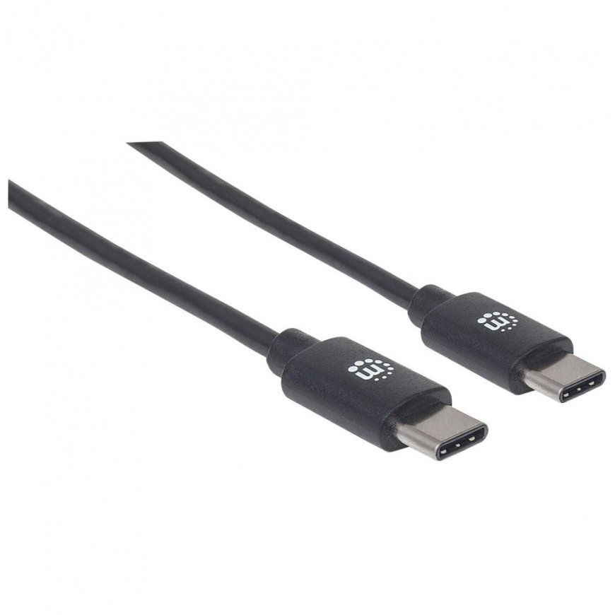 Manhattan 354882 USB kabelis 3 m USB 2.0 USB C Juoda – 2