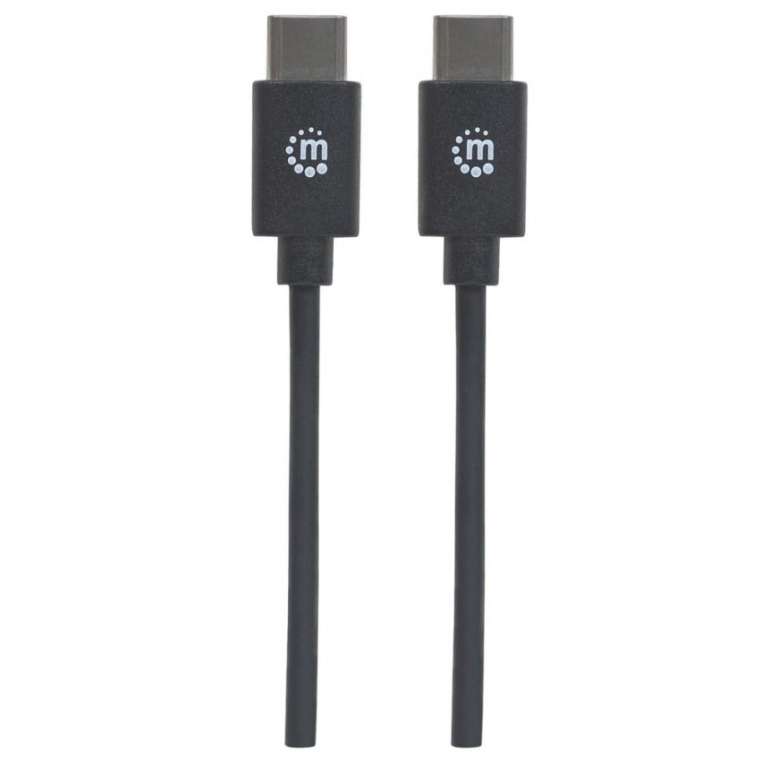 Manhattan 354882 USB-kaapeli 3 m USB 2.0 USB C Musta – 4