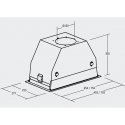 CATA GC Dual Built-in White 820 m³/h CATA GC Dual Built-in White 820 m³/h