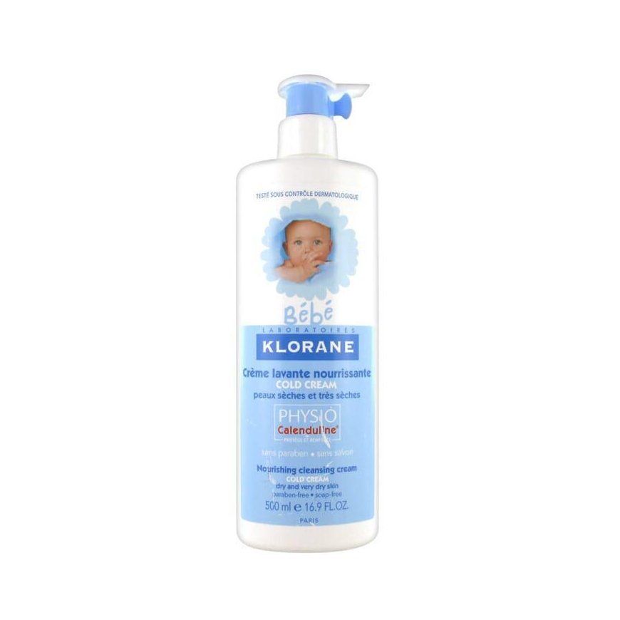 Klorane Baby Cleansing cream cold 500ml