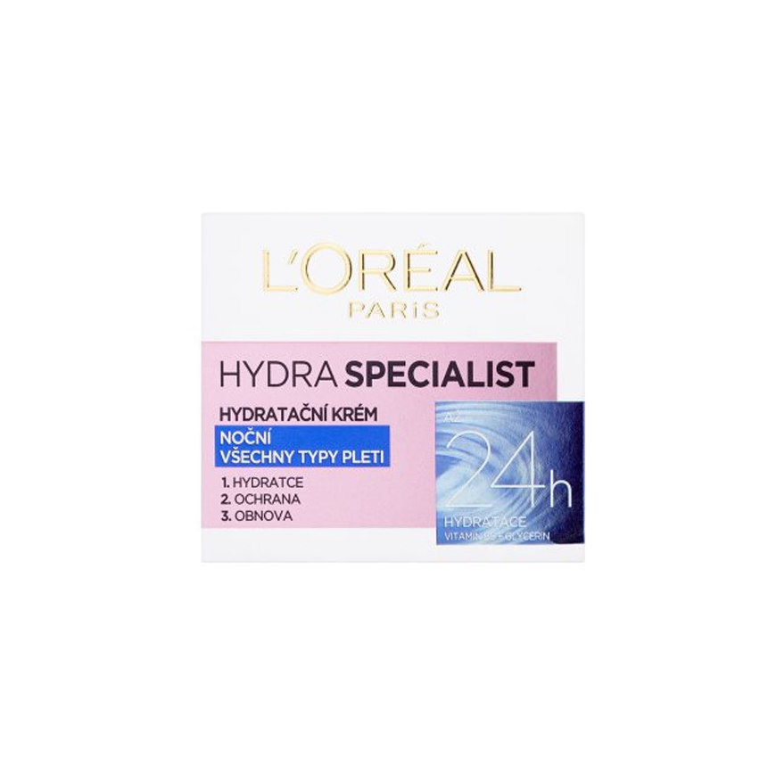 L'Oréal Paris Hydra Specialist Night Skin Kreminis moterims, 50 ml – 3