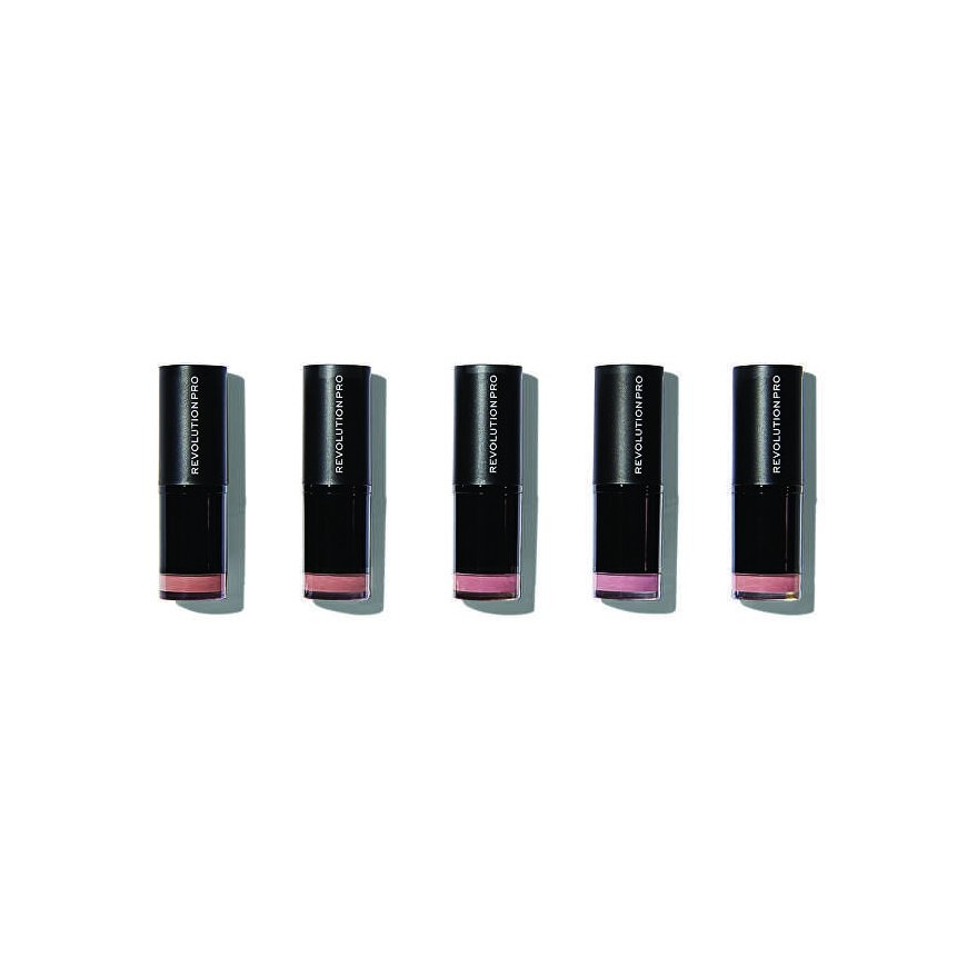 Revolution Pro Set of five Matte Nude ( Lips tick Collection) 5 x 3.2 g lipsticks cosmetics for lips