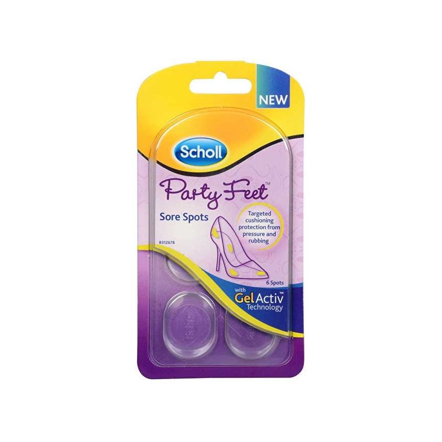 Scholl Pillows for Sensitive Feet on GelActiv 2 Pcs