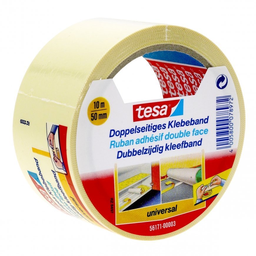 TESA 56171 asennusteippi & lappu 10 m Kiinnitysteippi