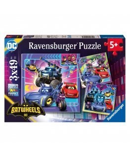Puzzle Ravensburger puzzle 3x49 pc Batwheels Characters