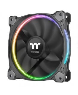 Thermaltake Riing 12 RGB Tietokonekotelo Tuuletin 12 cm Musta