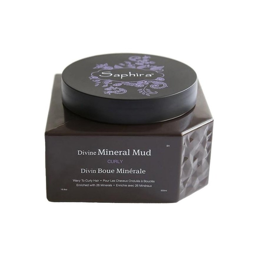 Saphira Divine Mineral Mud mask-mineral mud for frizzy hair, intensively moisturizing, 500 ml – 2