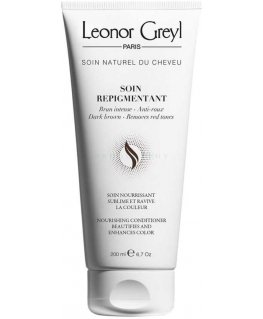 Leonor Greyl, Soin Repigmentant, Hair Colour Conditioner, Icy Brown, Enhances Color Vibrancy, 200 ml