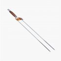 Texas_Club Texas Club Double skewer with handle (70cm) Texas_Club Texas Club Double skewer with handle (70cm)