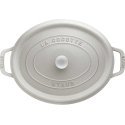 Pot żeliwny ovalny Staub - 3.2 ltr, White truffle Pot żeliwny ovalny Staub - 3.2 ltr, White truffle