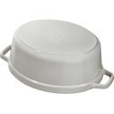 Pot żeliwny ovalny Staub - 3.2 ltr, White truffle Pot żeliwny ovalny Staub - 3.2 ltr, White truffle
