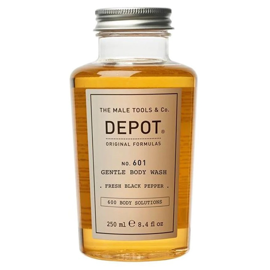 Body Depot No. 601 Gentle Kūno prausiklis Fresh Juodas Pepper 250 ml