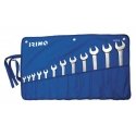 Combination wrench set in material case, 12 pcs. 10-32mm Irimo