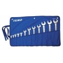 Combination wrench set in material case, 12 pcs. 10-32mm Irimo