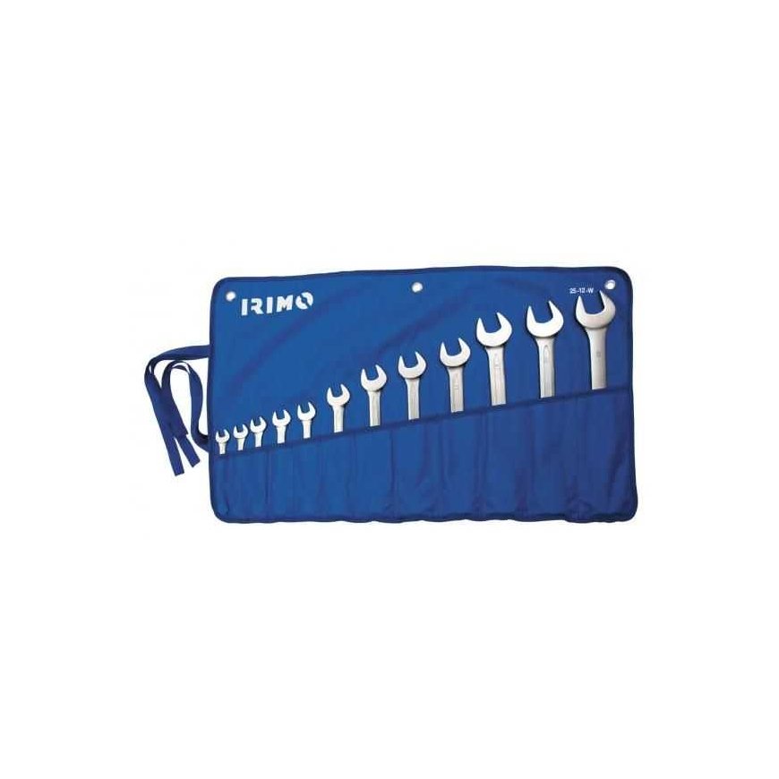 Combination wrench set in material case, 12 pcs. 10-32mm Irimo – 3