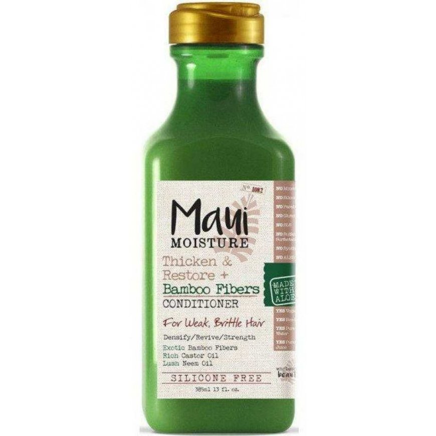 Maui Bamboo Fibers Restore plaukų kondicionierius 385ml – 3