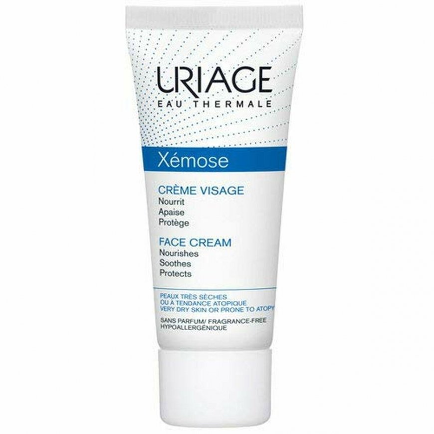 Uriage Xémose Facial Kreminis skirta sausai odai 40ml – 5
