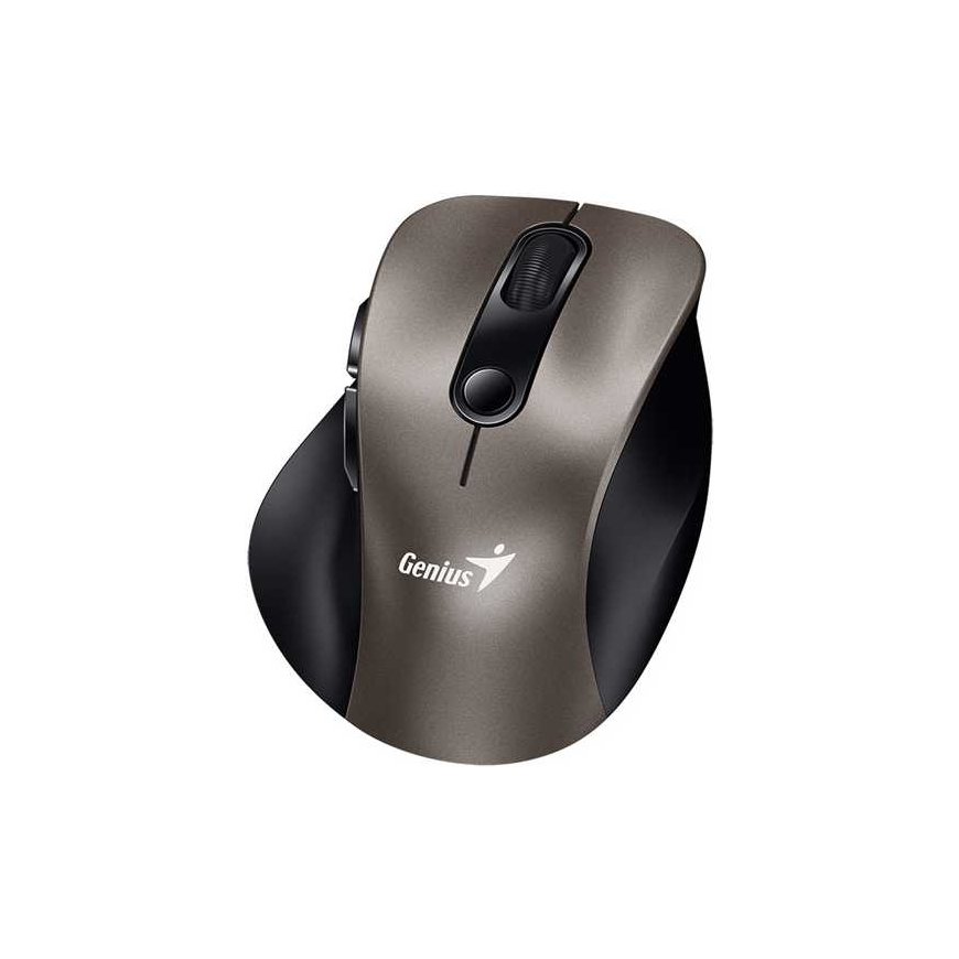 Wireless mouse, Genius Ergo 9000S, titanium, optical, 2400DPI – 3