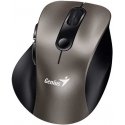 Bevielė pelė, Genius Ergo 9000S, titanas, optinė, 2400DPI Bevielė pelė, Genius Ergo 9000S, titanas, optinė, 2400DPI